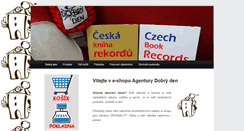 Desktop Screenshot of eshop.dobryden.cz.web.webcloud.cz